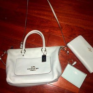 Coach mint lot - Mini Emma, wallet and skinny